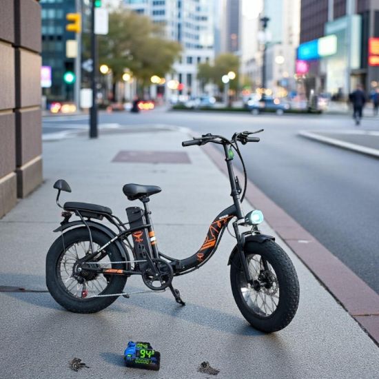 صورة دراجة V7 الكهربائية تتميز بتصميم رياضي عصري